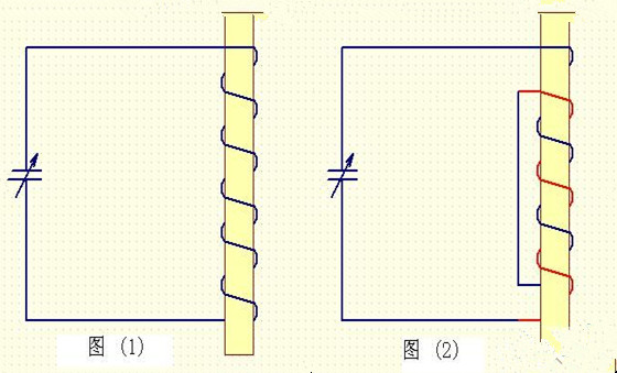 高頻電感線(xiàn)圈饒法連接圖